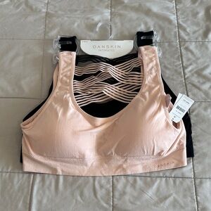 Danskin Sports Bra Set - Light Pink and Black